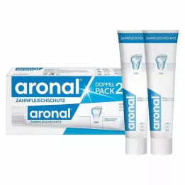 Aronal dantenų apsaugos dantų pasta dviguba pakuotė, 2x75 ml