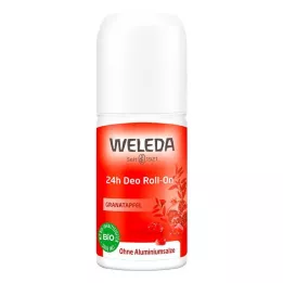 WELEDA Pomegranate 24h dezodorantas roll-on, 50 ml