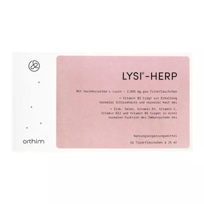 LYSI-HERP Geriamosios ampulės, 10 vnt
