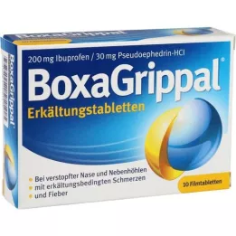 BOXAGRIPPAL Šaltosios tabletės 200 mg/30 mg FTA, 10 vnt