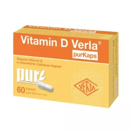 VITAMIN D VERLA purKaps, 60 kapsulių