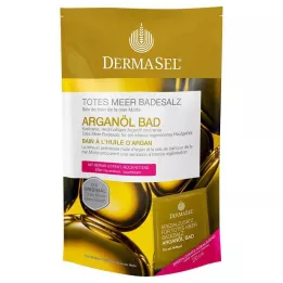 DERMASEL Negyvosios jūros vonios druskos + argano aliejus, 1 p