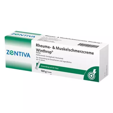 RHEUMA- &amp; Winthrop raumenų skausmo kremas, 100 g