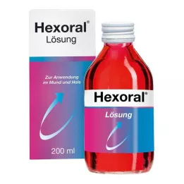 Hexoral® tirpalas nuo burnos uždegimo, 200 ml