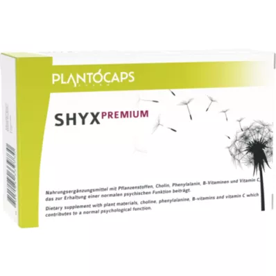 PLANTOCAPS ShyX PREMIUM Kapsulės, 60 kapsulių