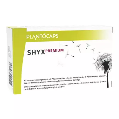 PLANTOCAPS ShyX PREMIUM Kapsulės, 60 kapsulių