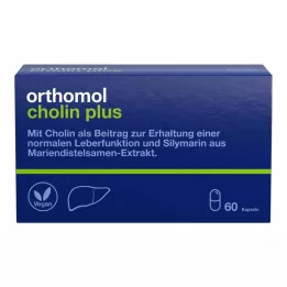 ORTHOMOL Choline Plus kapsulės, 60 kapsulių