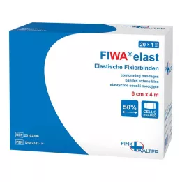 FIXIERBINDE elastinė 8 cmx4 m celofano plėvelė, 1 vnt