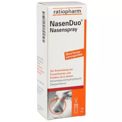 NASENDUO Nosies purškalas, 10 ml