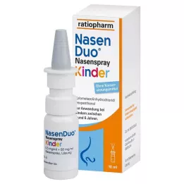 NASENDUO Vaikiškas nosies purškalas, 10 ml