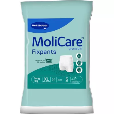 MOLICARE Premium Fixpants ilgos kelnės XL dydžio, 5 vnt