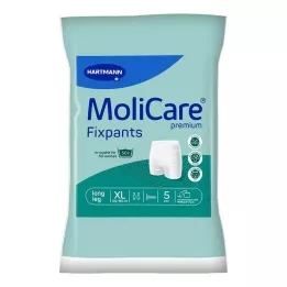 MOLICARE Premium Fixpants ilgos kelnės XL dydžio, 5 vnt