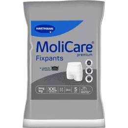 MOLICARE Premium Fixpants ilgos kelnės XXL dydžio, 5 vnt