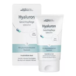 HYALURON GESICHTSPFLEGE jautrus kremas, 50 ml