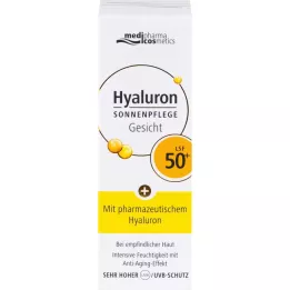 HYALURON SONNENPFLEGE Veido kremas LSF 50+, 50 ml