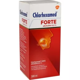 CHLORHEXAMED FORTE 0,2 % tirpalas be alkoholio, 300 ml