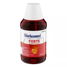 CHLORHEXAMED FORTE 0,2 % tirpalas be alkoholio, 300 ml