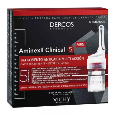 VICHY AMINEXIL Clinical 5 vyrams, 21X6 ml