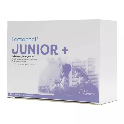 LACTOBACT Junior+ 90 dienų pakuotės paketėlis, 90 x 2 g