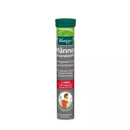 KNEIPP Vyriškos mineralinės putojančios tabletės, 15 vnt