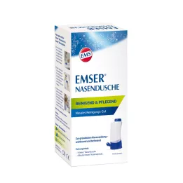 EMSER Nosies prausiklis su 4 paketėliais nosies skalavimo druskos, 1 vnt