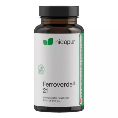 Nicapur Ferroverde 21 kapsulė, 60 vnt