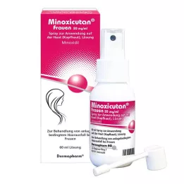 MINOXICUTAN Moterų 20 mg/ml purškalas, 60 ml