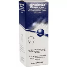 MINOXICUTAN Vyrai 50 mg/ml purškalas, 60 ml