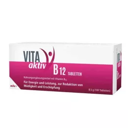 VITA AKTIV B12 tabletės, 100 kapsulių