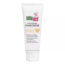 SEBAMED Apsauginis rankų kremas su vitaminu E, 75 ml