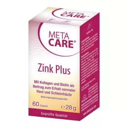 META-CARE Cinkas+ kapsulės, 60 kapsulių