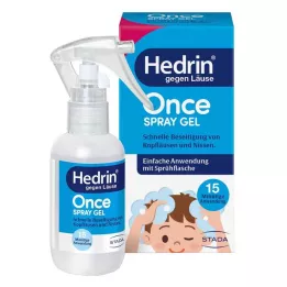 HEDRIN Vieną kartą purškiamas gelis, 60 ml