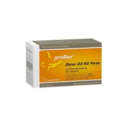 PROSAN Osteo D3/K2 Forte kapsulės, 60 kapsulių