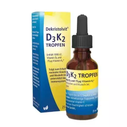 DEKRISTOLVIT D3K2 lašai, 25 ml