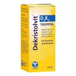 DEKRISTOLVIT D3K2 lašai, 25 ml