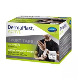 DERMAPLAST Aktyvi sportinė juosta 3,75 cmx7 m balta, 1 vnt