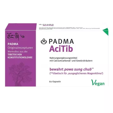 Padma Acitib kapsulės, 60 vnt Padma Acitib kapsulės, 60 vnt