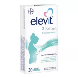 ELEVIT 3 minkštos laktacijos kapsulės, 30 vnt