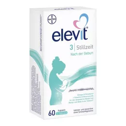 ELEVIT 3 minkštos kapsulės laktacijai, 60 vnt