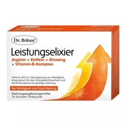 Dr.Böhm Performance Elixir putojančios granulės, 14 vnt