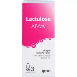 LACTULOSE AIWA 670 mg/ml geriamasis tirpalas, 500 ml