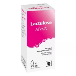 LACTULOSE AIWA 670 mg/ml geriamasis tirpalas, 500 ml