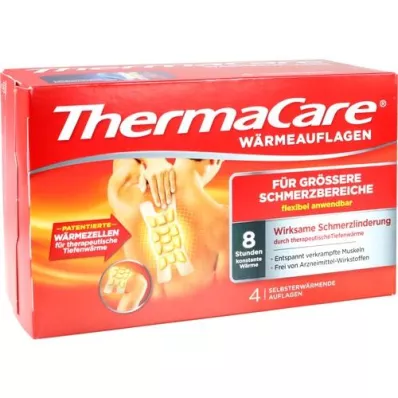 THERMACARE didesniems skausmo plotams, 4 vnt