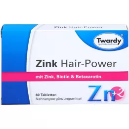 ZINK HAIR-Power Tablets, 60 kapsulių