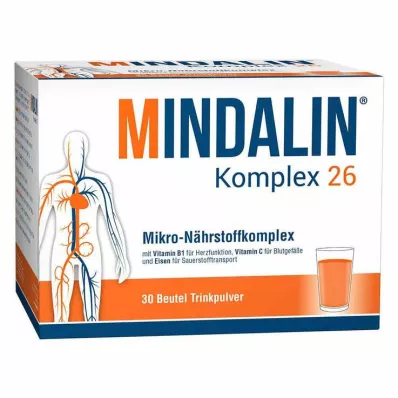 Mindalin Complex 26 milteliai, 30 vnt Mindalin Complex 26 milteliai, 30 vnt