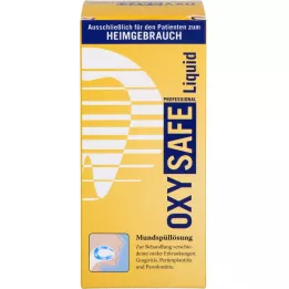 OXYSAFE Skystas Prof. burnos skalavimo skystis odontologams, 250 ml