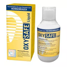 OXYSAFE Skystas Prof. burnos skalavimo skystis odontologams, 250 ml