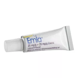 EMLA 25 mg/g + 25 mg/g kremo + 2 Tegaderm pleistrai, 5 g