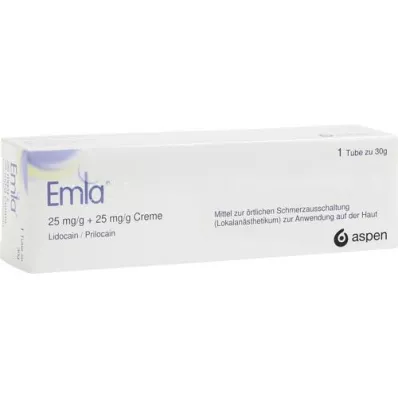 EMLA 25 mg/g + 25 mg/g kremo, 30 g