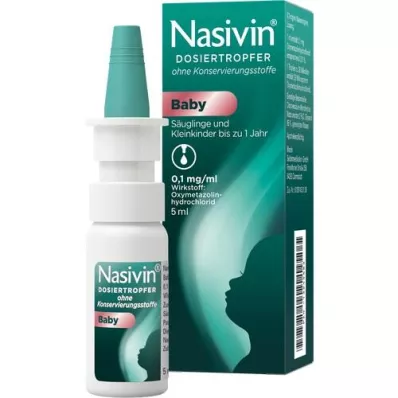 NASIVIN Dozavimo lašintuvas o.Cons.Baby, 5 ml